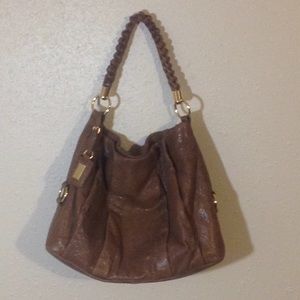 Brown shoulder bag